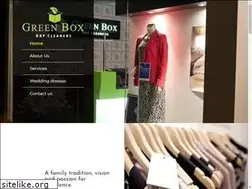Sites similar to greenboxdrycleaners.co.nz