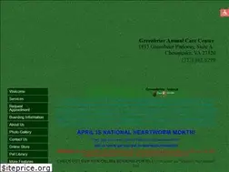 Sites similar to greenbrieranimalcarecenter.com