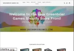 Sites similar to greenbriergames.com