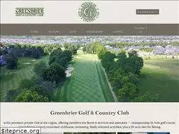 Sites similar to greenbriergcc.com