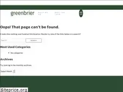 Sites similar to greenbrierguide.com