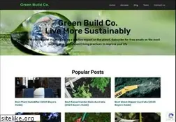 Sites similar to greenbuild.com.au