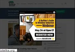 Sites similar to greenbuildingadvisor.com