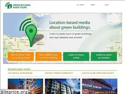 Sites similar to greenbuildingaudiotours.com