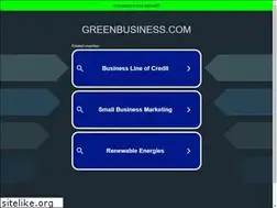 Sites similar to greenbusiness.com