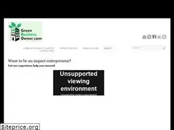Sites similar to greenbusinessowner.com
