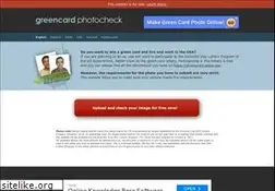 Sites similar to greencardphotocheck.com