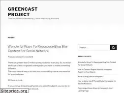 Sites similar to greencast-project.eu