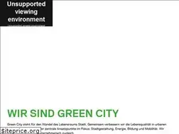 Sites similar to greencity-magazin.de