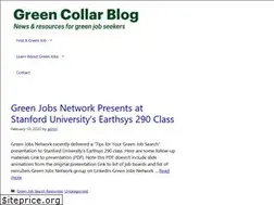 Sites similar to greencollarblog.org