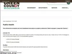 Sites similar to greencountyhealth.org