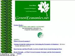 Sites similar to greeneconomics.net