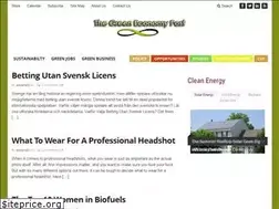 Sites similar to greeneconomypost.com