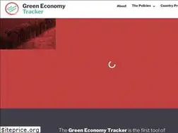Sites similar to greeneconomytracker.org