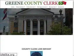 Sites similar to greenecountyclerk.com