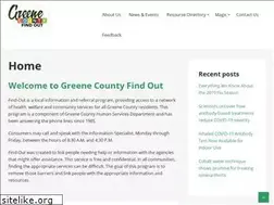 Sites similar to greenefindout.org