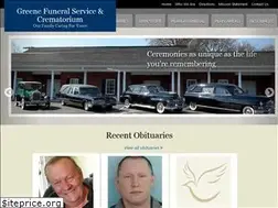 Sites similar to greenefuneral.com