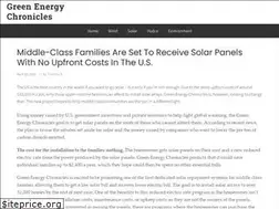 Sites similar to greenenergychronicles.com