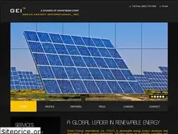 Sites similar to greenenergyint.com