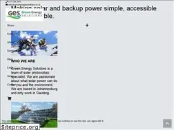 Sites similar to greenenergysolutions.co.za