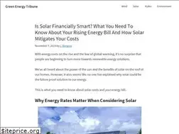 Sites similar to greenenergytribune.com