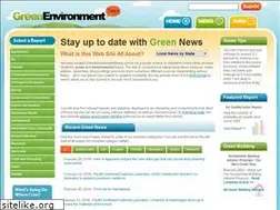 Sites similar to greenenvironmentnews.com