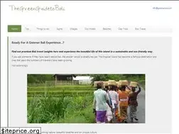 Sites similar to greenerbali.com