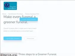 Sites similar to greenergoodbyes.co.uk