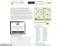 Sites similar to greenerspots.com