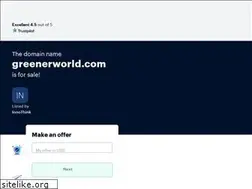 Sites similar to greenerworld.com
