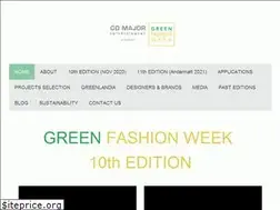 Sites similar to greenfashionweek.org