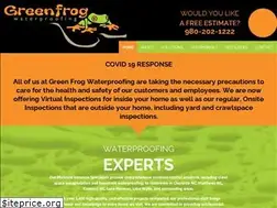 Sites similar to greenfrogwaterproofing.com