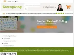 Sites similar to greengiving.de