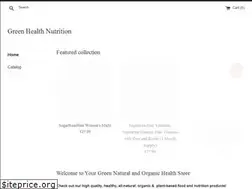 Sites similar to greenhealthnutrition.com