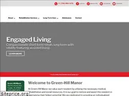 Sites similar to greenhillmanornursing.com