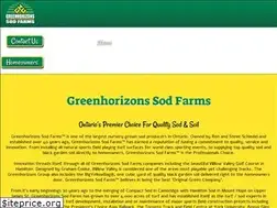 Sites similar to greenhorizonssod.com