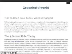 Sites similar to greenhotelworld.com