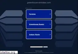 Sites similar to greenhouse-emirates.com