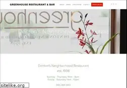 Sites similar to greenhouserestaurantdenton.com