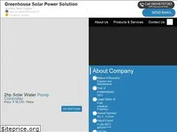Sites similar to greenhousesolar.in