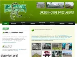 Sites similar to greenhousespecialists.com