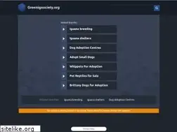 Sites similar to greenigsociety.org