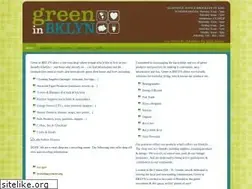 Sites similar to greeninbklyn.com