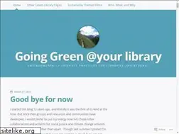 Sites similar to greeningyourlibrary.wordpress.com