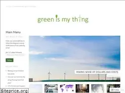 Sites similar to greenismything.com