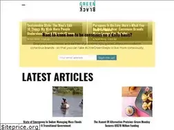Sites similar to greenisthenewblack.com