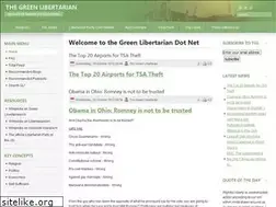 Sites similar to greenlibertarian.net