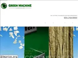 Sites similar to greenmachineshredding.com