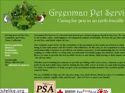 Sites similar to greenmanpetservices.com
