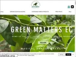 Sites similar to greenmattersec.com